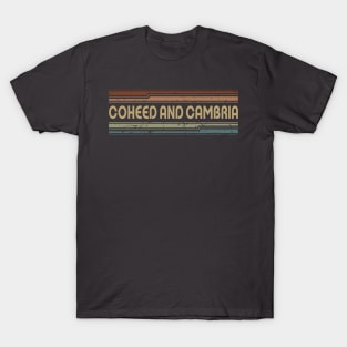 Coheed and Cambria Retro Lines T-Shirt